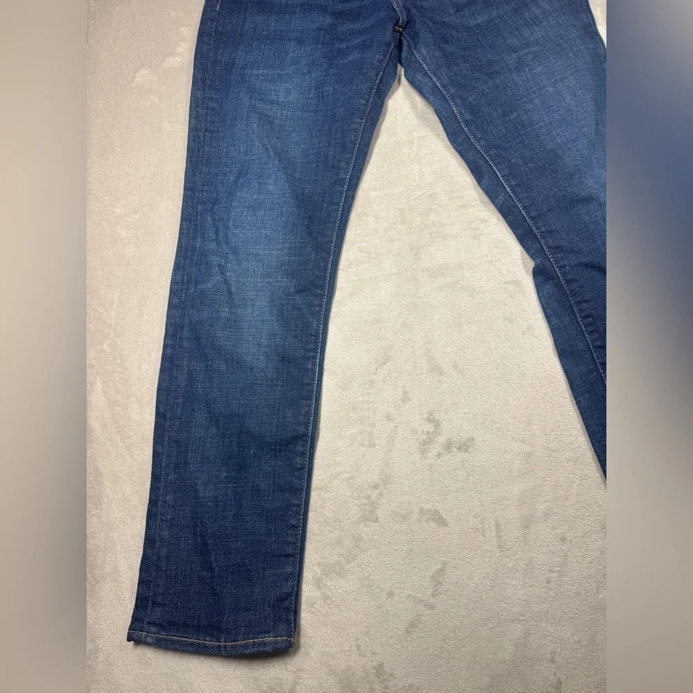 Levi’s Premium Men’s 511 Slim Dark Wash Cotton Blend Zip Fly Blue Jeans 31x30